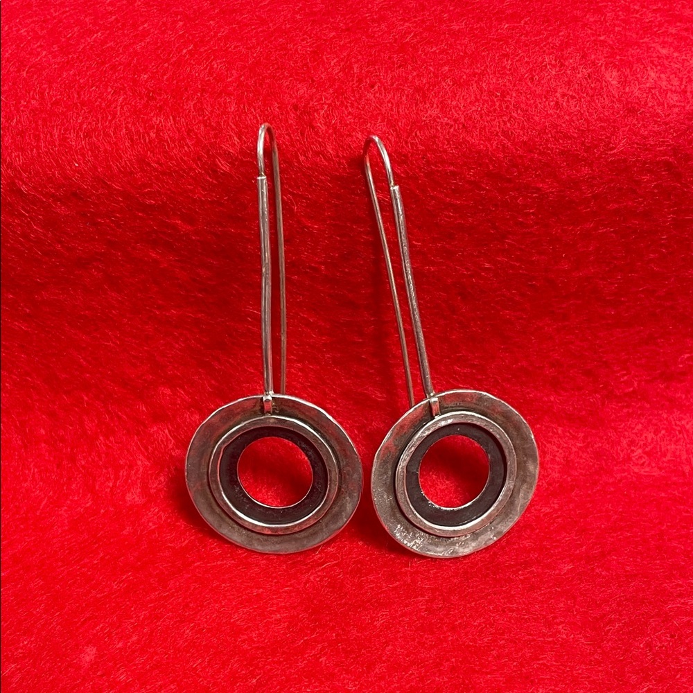 Silpada Silver Hoop Earrings